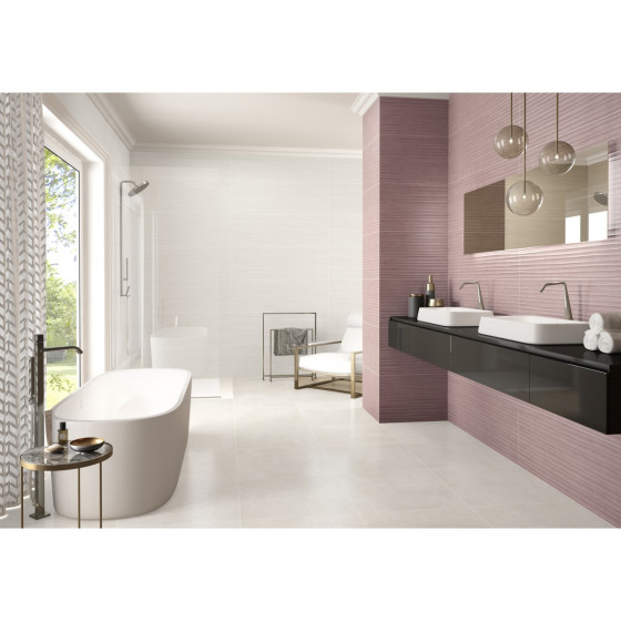 Contour Makeup Structure Ceramic Wall Tile 400x1200mm